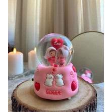 Normadia Işıklı Müzikli Orta Boy Kar Küresi, Sevgiliye Hediye, Dekorasyon Keyfi