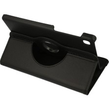  Samsung Galaxy T220 Tab A7 Lite 8.7 Kılıf 360 Tablet Deri Kılıf - Siyah