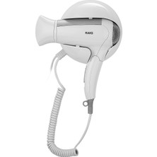 Allians Yüksek Güçlü Otel Tipi Saç Kurutma Makinesi, 2 Hız, 3 Sıcaklık, Spiral Kablo