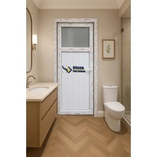 şekerdecorium Wc Kapısı  Banyo Tuvalet Kapısı  Neme Dayanıklı  Modern Tasarım  Yerli Üretim