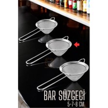 Turk Bar Süzgeci Bar Strainer 3 Boy Set 5 7 8 cm