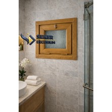 şekerdecorium Tuvalet  Banyo Penceresi Nem ve Kokuya Karşı Etkili Havalandırma