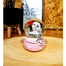 Normadia Sevimli Panda Kar Küresi, Sevgiliye Için Şık ve Rüya Gibi Hediye