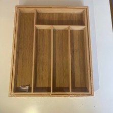 PremiumPort Pratik Çekmece Içinde Kaşık ve Çatal Düzenleyici Seti