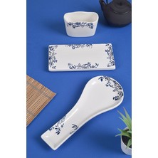 PremiumPort 3’lü Mutfak Seti, Lavin Kirli Kaşıklık, Kaşık Altlığı, Süngerlik, Yağdanlık Altı