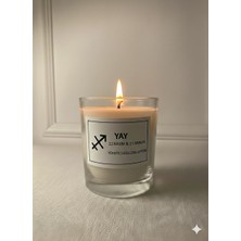 MumKusag Yay Burç Etiketli Aromaterapi Mum