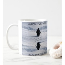 Gençkardeşler Nihilist Penguen/yalnız Penguen Temalı Özel Kupa