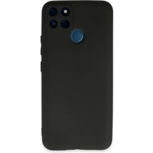 Realme C21Y Kılıf First Silikon - Siyah