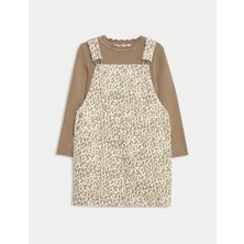 Marks & Spencer 2’li Saf Pamuklu Leopar Baskılı Takım (2-8 Yaş)