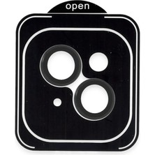  Apple iPhone 13 Pvd Metal Kamera Lens - Siyah