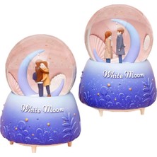 Normadia Orta Boy Pilli Kar Küresi, Işıklı ve Sesli Dekorasyon Parçası