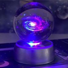 Normadia Parlak Işıklı Cam Küre, Yıldızlı Gece Dekorasyonu ve Hediye Seçeneği