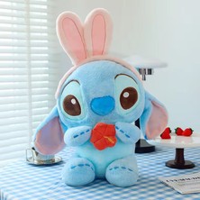 Techmarketi Stitch Tavşan Stic Kulakli Peluş Oyuncak Ithal Kumaş Birinci Kalite Uyku Arkadaşı