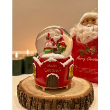 Normadia Büyük Boy Işıklı Müzikli Kar Küresi, Otomatik Kar Püskürtme ile Keyifli Anlar