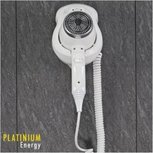 Allians Compact ve Şık Duvara Monte Saç Kurutma Makinesi, Otel Tarzı Kullanım Için