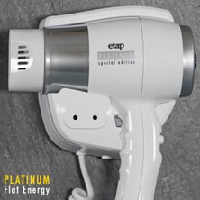 Allians Platinum Flat Energy Duvara Monte Otel Tipi Saç Kurutma Makinesi