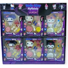 6020 - Kuromi Aksesuarlı Miniş Oyun Seti Stand 12 (Lisinya)