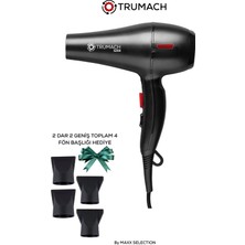 Allians 2400 W Turbo Profesyonel Saç Kurutma Makinesi, Siyah, 3m Kablo