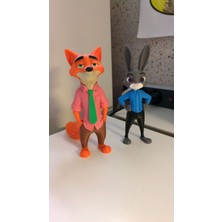Hasfar Tech Şık Tilki & Cool Tavşan Ikili Figür Seti |