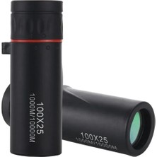 Özbience 100X25 Tek Gözlü Dürbün, Su Geçirmez, Anti-Reflection Kaplama