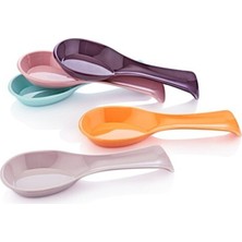 PremiumPort Şık Kepçe ve Kaşık Altlığı Seti, Modern Mutfak Dekoru