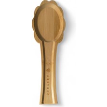 PremiumPort Bambu Kaşık Kepçe Altlığı, Doğal ve Şık Mutfak Aksesuarı