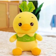 Techmarketi Sarı Sevimli Civciv Ithal Kumaş Birinci Kalite Peluş Oyuncak