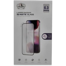 Marsilyan  iPhone 16 Pro Max Bilvis 3D Mat Cam Ekran Koruyucu