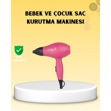 Allians Çocuklara Özel Mini Fön Makinesi 500/1000W, Düşük Gürültü, Güçlü ve Hafif