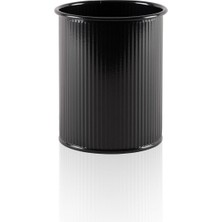 PremiumPort Şık Siyah Tezgah Üstü Kaşıklık 13X11 Cm, Pratik ve Kullanışlı Tasarım