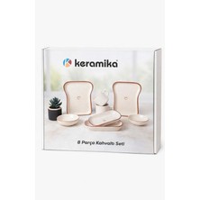 Keramika Kahvaltı Seti 8 Parça