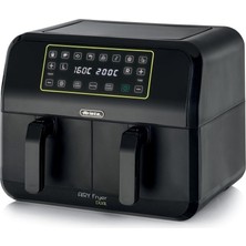 Özbience Dual Airfryer 8l Xxl, Çift Hazneli, 1700W, Hava Fritözü