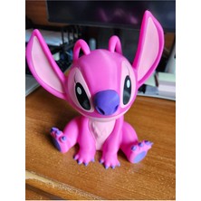 Hasfar Tech Sevimli Pembe Fantastik Figür | Masa Üstü Dekor 23CM