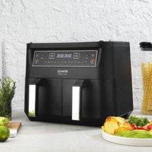 Özbience Dual Dijital Airfryer, Sağlıklı ve Pratik Yemekler Için Mükemmel Seçim