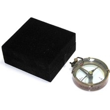 Özbience El Yapımı Pirinç Retro Eskitme Pusula, Şıklık ve Zarafet Keyfi