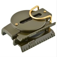 Özbience Dayanıklı Kamp Pusulası, Haki Renk, Yüksek Hassasiyetli ve Güvenilir