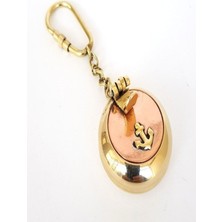 Özbience El Yapımı Pirinç Anahtarlık, Şık ve Dayanıklı Tasarım ile Tarzınızı Yansıtın