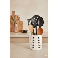 PremiumPort Pratik Tezgah Üstü Kaşıklık ve Bıçak Organizer Seti