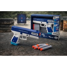 Trust Store Oyuncak Sünger Mermi Atan Tabanca WY2105B Blaster Zone Soft Bullet Silah