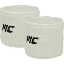 Musclecloth Training Havlu Bileklik 2'li Paket Beyaz