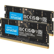 Crucial 128GB Kit (2X64GB) Ddr5 5600 Sodımm CL46 Notebook Ram Bellek CT2K64G56C46S5
