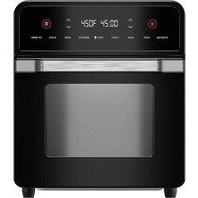 Özbience Çok Fonksiyonlu 15L Siyah Pizza Fırını, Pratik ve Şık Tasarım