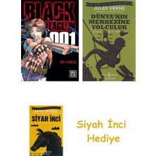 Athica Yayınları Black Lagoon 1 + Dünyanın Merkezine Yolculuk + Siyah Inci Hediye