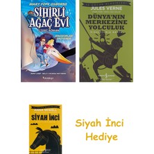 Domingo Yayınevi Sihirli Ağaç Evi 1: Dinozorlar Vadisinde (Çizgi Roman) + Dünyanın Merkezine Yolculuk + Siyah Inci Hediye