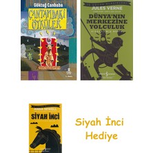 Doğan Egmont Yayıncılık Çantamdaki Öyküler + Dünyanın Merkezine Yolculuk + Siyah Inci Hediye