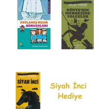 Günışığı Kitaplığı Patlamış Mısır Korsanları: Abur Cubur Peşinde + Dünyanın Merkezine Yolculuk + Siyah Inci Hediye