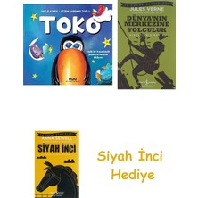 Yapı Kredi Yayınları Toko - Küçük Bir Kuşun Büyük Gagasıyla Barışma Hikâyesi: Küçük Bir Kuşun Büyük Gagasıyla Barışma Hikayesi + Dünyanın Merkezine Yolculuk + Siyah Inci Hediye