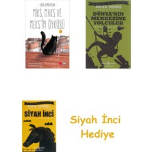 Can Çocuk Yayınları Miks, Maks ve Meks'in Öyküsü + Dünyanın Merkezine Yolculuk + Siyah Inci Hediye