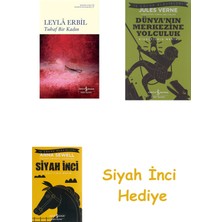 İş Bankası Kültür Yayınları Tuhaf Bir Kadın + Dünyanın Merkezine Yolculuk + Siyah Inci Hediye