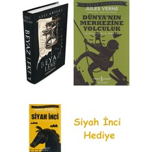 İndigo Kitap Beyaz Leke (Ciltli) + Dünyanın Merkezine Yolculuk + Siyah Inci Hediye
